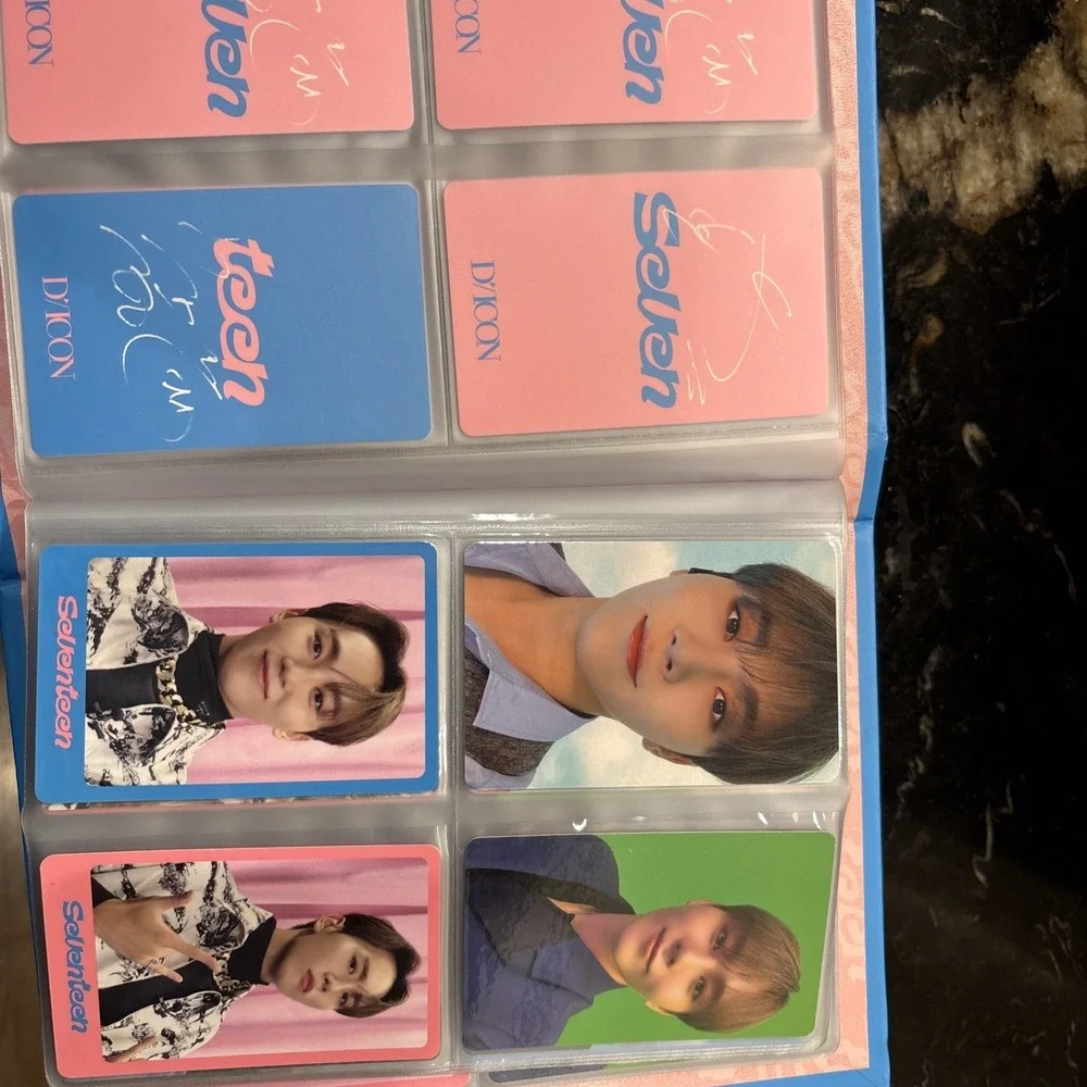 Seventeen + Jun Dicon Photocard Set W/Case- Lot Of 81